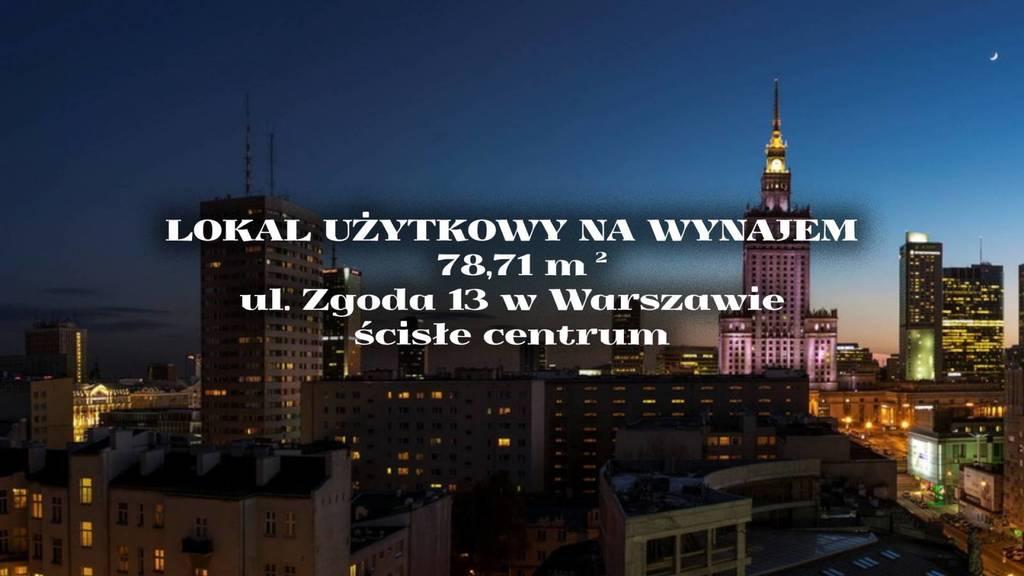 wynajmę lokal użytkowy Warszawa