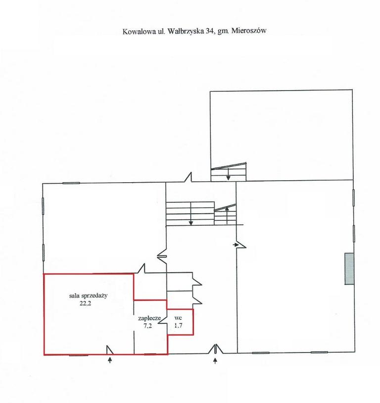 sprzedam lokal użytkowy Kowalowa